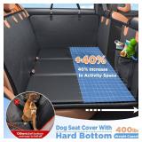 $73 Back Seat Extender for Dogs - Waterproof Car Seat Cover, 400lbs
