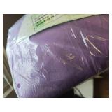 $100 Lumaland 3ft Medium Bean Bag Chair with Microsuede Cover, Purple