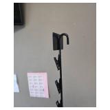 3 Pack Clip Strip Black, 31" Long, 12 Hook Stations