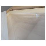 $190 Clear Acrylic Dog Playpen, Indoor Transparent Pet Pen, Wooden