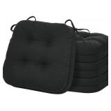 $49 baibu 4-Pack Dining Chair Cushions, Memory Foam, 16.5x16.5in