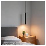 2-Pack Pendant Lights, 3W LED for Island (11.8in, 3000K)