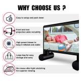 $99 7ft wide Inflatable Movie Screen, Outdoor Blow-Up Screen, Front/Rear