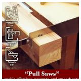 SUIZAN Ryoba Double-Edge Saw 9.5" - Japanese Pullsaw