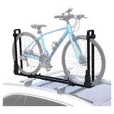 $130 Rooftop Upright Bike Rack with Two Arms 1-Bike Carrier for Cars