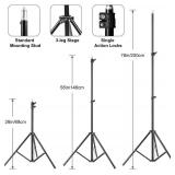 $80 MOUNTDOG Softbox Lighting Kit, 2x19.7x27.5in, 85W LED Bulbs