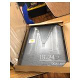 DOAI ART 18x24 Poster Frame 2 Pack, Black - Wall Picture Frames