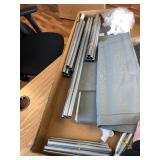 $51 Portable Clothes Closet with Rolling Doors - Gray