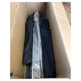 $180 2-Person Steam Sauna Tent 2 Steamers 2 Chairs 71x49x36 Black