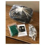 $180 2-Person Steam Sauna Tent 2 Steamers 2 Chairs 71x49x36 Black