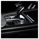 $47 VViViD Black True-R Carbon Fiber Vinyl Wrap (6x5 Hood/Trunk Kit)