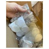 $241 Clear 12-Light K9 Crystal Chandelier with 12x5W LED Bulbs