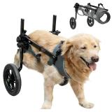 $55 Dog Wheelchair for Back Legs, Lightweight Adjustable Hind Leg Cart