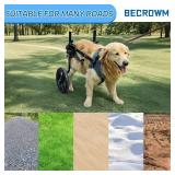 $55 Dog Wheelchair for Back Legs, Lightweight Adjustable Hind Leg Cart