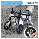 $55 Dog Wheelchair for Back Legs, Lightweight Adjustable Hind Leg Cart