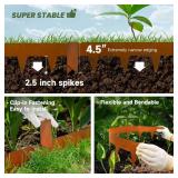 $66 Corten Steel Landscape Edging 4.5" H x 40" L - 33ft, 10 Pcs
