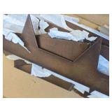 $66 Corten Steel Landscape Edging 4.5" H x 40" L - 33ft, 10 Pcs