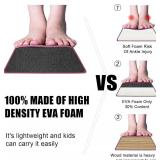 $47 8FT Folding Balance Beam with Non-Slip Base