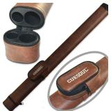 CUESOUL Soocoo 2x4/2x2 Hard Pool Cue Case holds 2 Butt, 4 Shafts