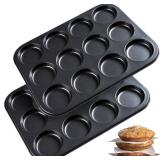 Muffin Top Pan single Pack, Nonstick Whoopie Pie Pan for Moon Pie