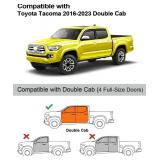 in-Channel Window Rain Guards for Toyota Tacoma Cab 2016-2023