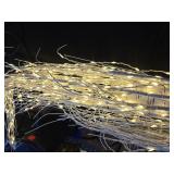 $140 7FT Lighted Birch Tree with 1000 LED Warm White Lights, Twinkling