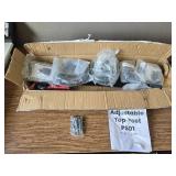 $180 Muzata 5-10ft Modular Black Cable Railing Kit, 36in 2-Stair Post