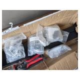 $180 Muzata 5-10ft Modular Black Cable Railing Kit, 36in 2-Stair Post