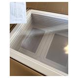 $149 Clear Acrylic Dog Playpen Indoor, Easy Assemble, 23.6"H, 8pcs