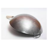 $73 Craft Wok 16 Inch Hammered Carbon Steel Pow Wok with Helper Handle