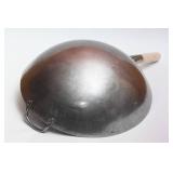 $73 Craft Wok 16 Inch Hammered Carbon Steel Pow Wok with Helper Handle