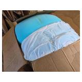 $120 Dual Layer 4-Inch Memory Foam Mattress Topper with 2-Inch Pillow