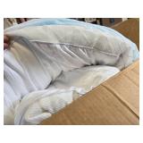 $120 Dual Layer 4-Inch Memory Foam Mattress Topper with 2-Inch Pillow