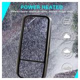 $289 Freightliner Cascadia Door Mirror Assembly, Chrome Back Cover, RH