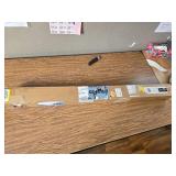 $103 Cambria Premium 11 ft Custom Curtain Rod 1-1/8in Non-Adjustable