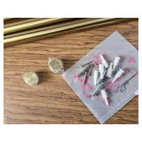 $103 Cambria Premium 11 ft Custom Curtain Rod 1-1/8in Non-Adjustable