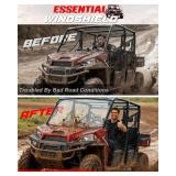 $152 StarknightMT Ranger XP 1000 Windshield for Polaris Ranger XP 1000