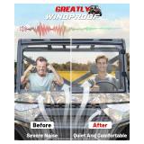 $152 StarknightMT Ranger XP 1000 Windshield for Polaris Ranger XP 1000