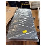 $59 34" Folding Table, Portable Card Table with Collapsible Legs, Grey