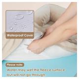 $71 EHEYCIGA Orthopedic 48x35 Dog Bed, Waterproof Memory Foam