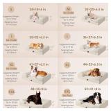 $71 EHEYCIGA Orthopedic 48x35 Dog Bed, Waterproof Memory Foam