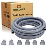$65 Liquid-Tight Conduit Kit 1-1/4 in, 25 ft with fittings
