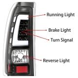 $87 HECASA LED Tail Light for 1999-2006 Chevy Silverado & GMC Sierra