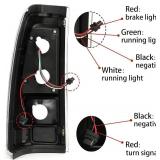 $87 HECASA LED Tail Light for 1999-2006 Chevy Silverado & GMC Sierra