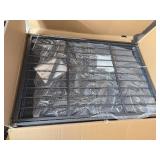 $182 42 Inch Dog Crate with Wheels, Escape-Proof, Double-Door