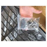 $182 42 Inch Dog Crate with Wheels, Escape-Proof, Double-Door