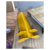 Pallet Rack Post Protectors 12" Steel Guard, Edge Protectors (2)