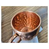 BOLD & DIVINE Moscow Mule Copper Mugs 16 oz, Set of 4