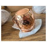 BOLD & DIVINE Moscow Mule Copper Mugs 16 oz, Set of 4