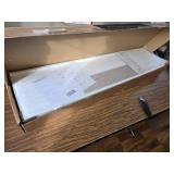 $85 Fenge Dual Monitor Stand with 2 Drawers, 42.5-Inch Desk Riser